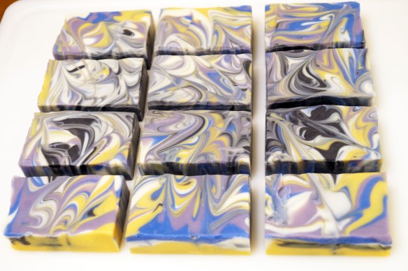 Column pour soap out of mold after 24 hours