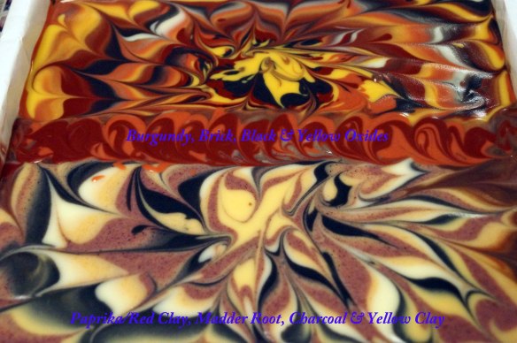 Color Challenge Soap Just Poured