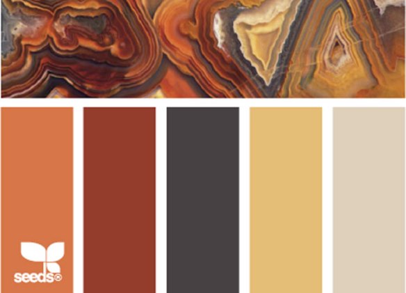 Mineral Autumn Color Palette